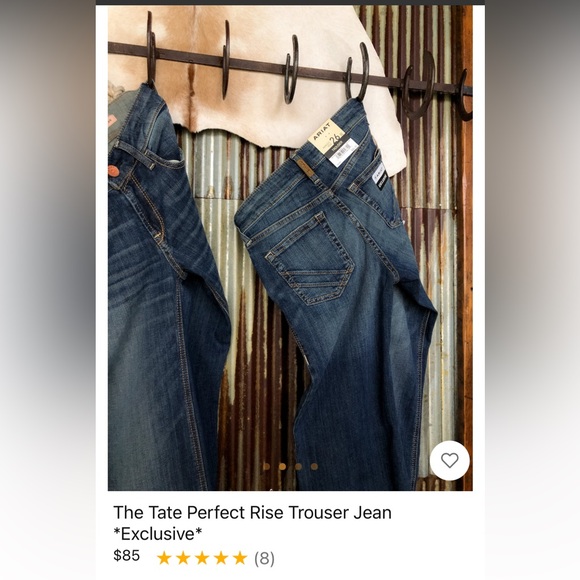 The Tate Perfect Rise Trouser Jeans - Picture 2 of 8